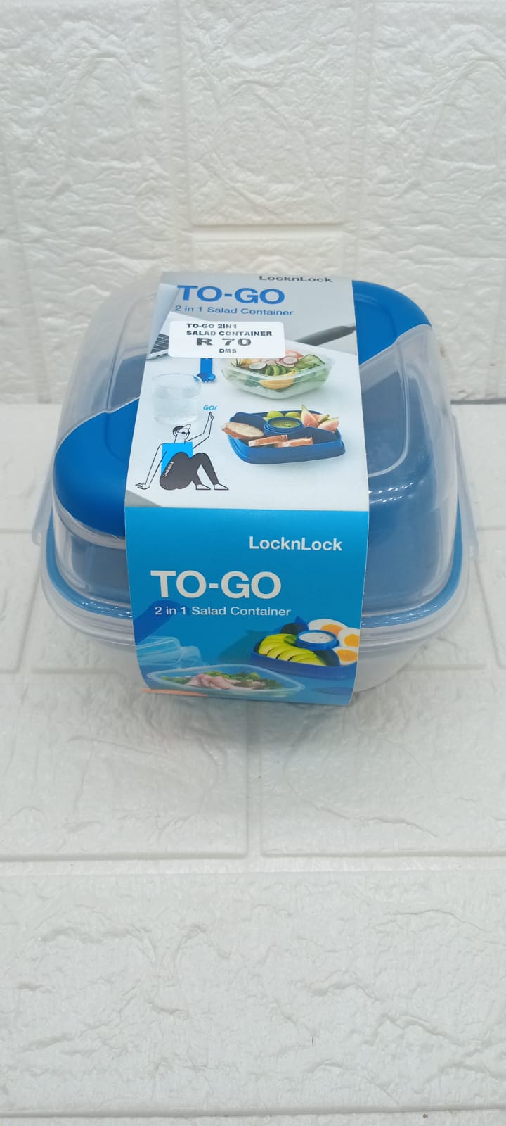2 IN 1 SALAD CONTAINER