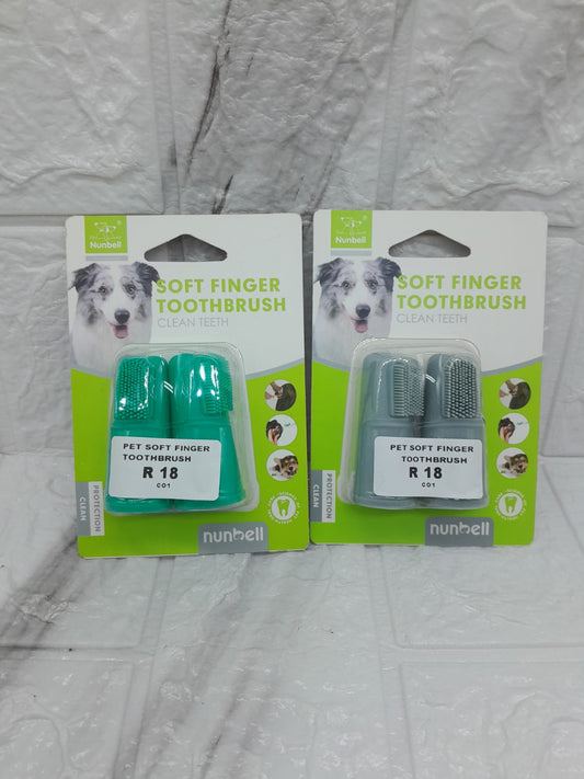 PET SOFT FINGER TOOTHBRUSH