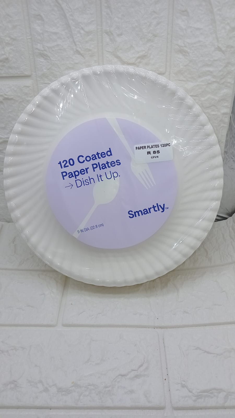 PAPER PLATES 120 PIECE