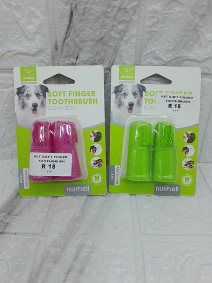 PET SOFT FINGER TOOTHBRUSH