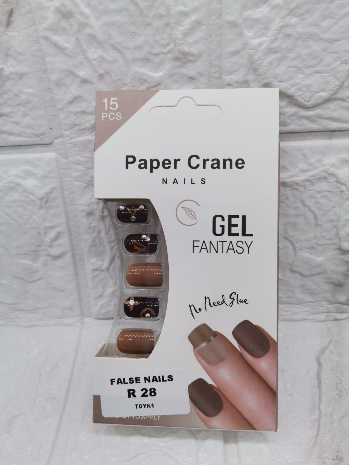 Paper Crane Gel Nails