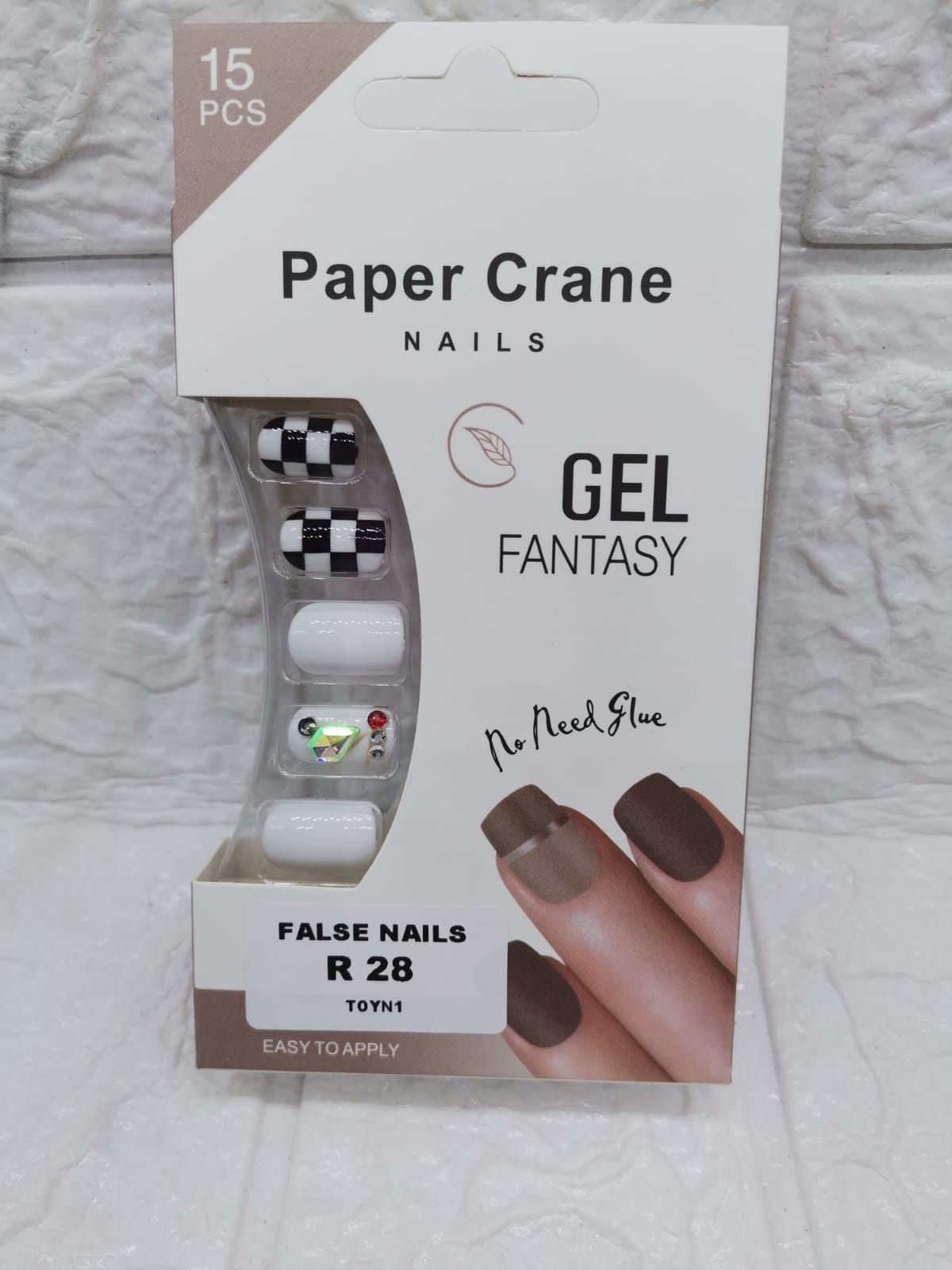 Paper Crane Gel Nails