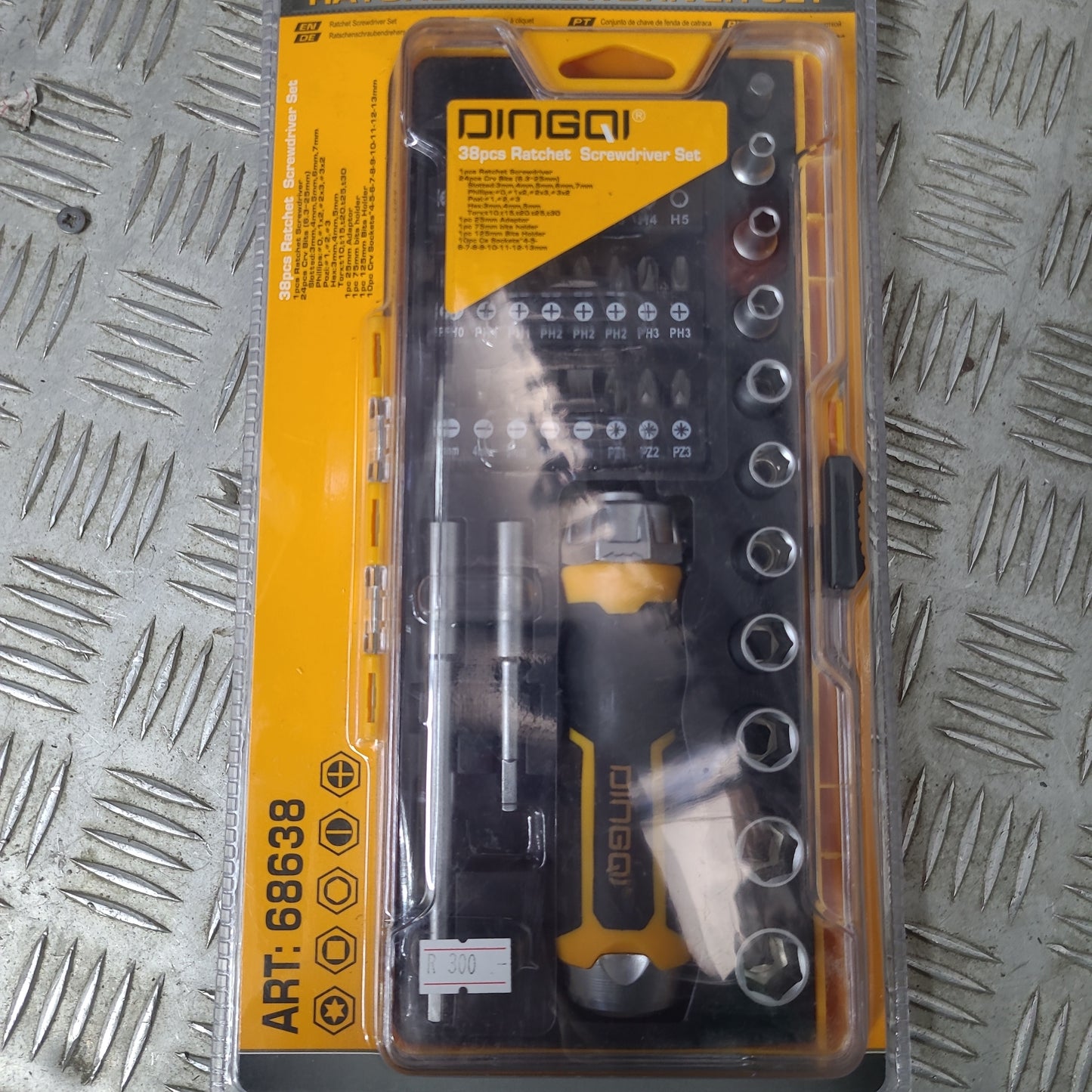 38 piece Ratchet Screw Driver