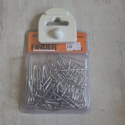 Finder 2.4mm Rivet (100 pack)