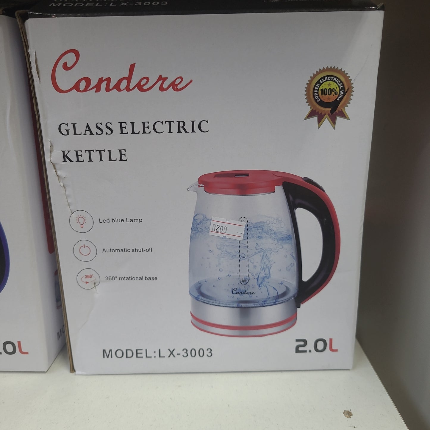 CONDERE Electric Kettle LX-3008