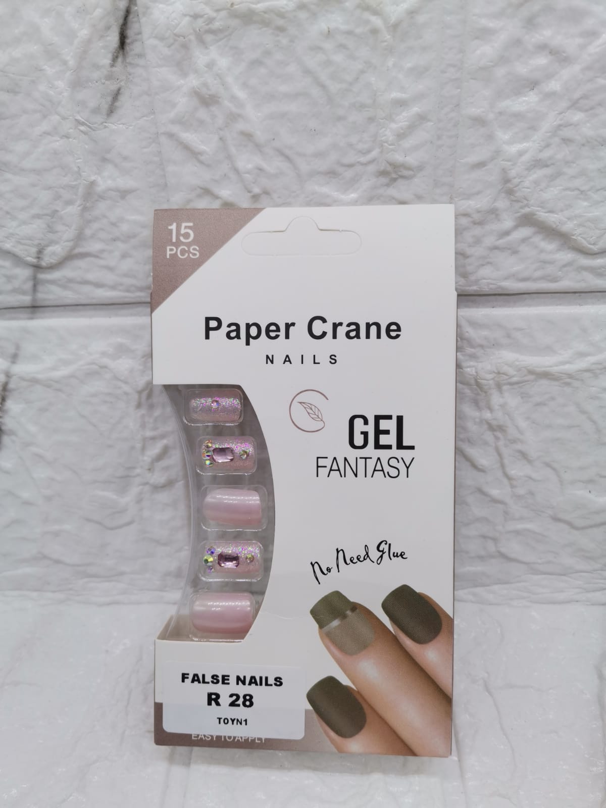 Paper Crane Gel Nails