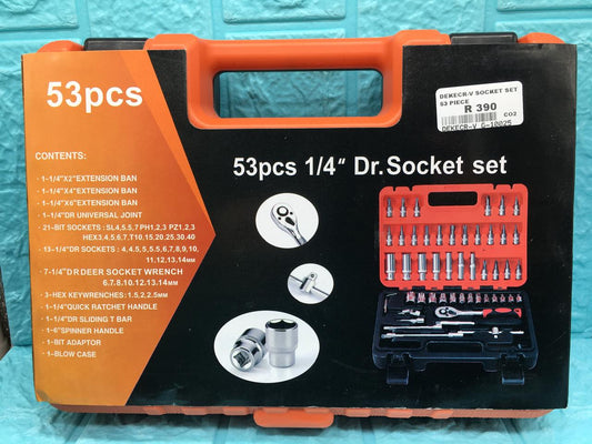 DEKECR-V 53PC SOCKET SET