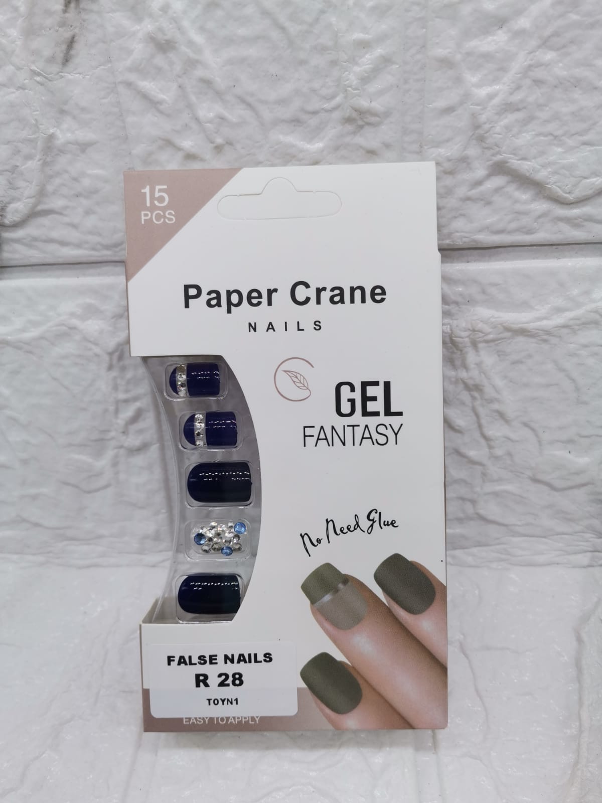 Paper Crane Gel Nails