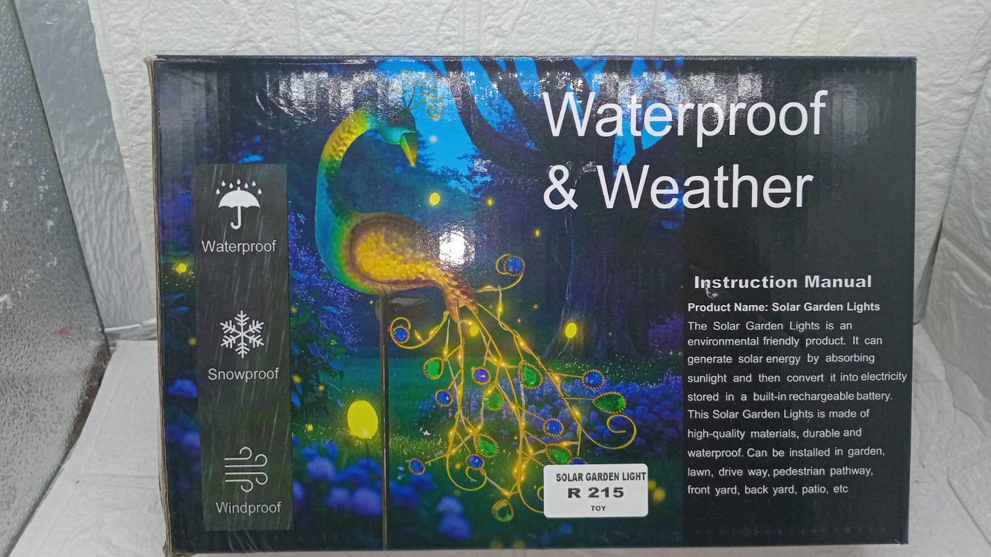 SOLAR GARDEN LIGHT