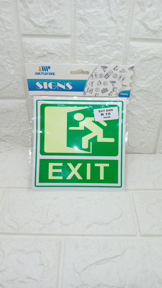 EXIT SIGNAGE