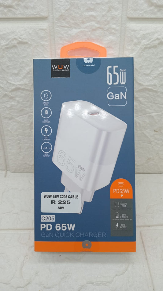 WUW 65W PD QUICK CHARGER