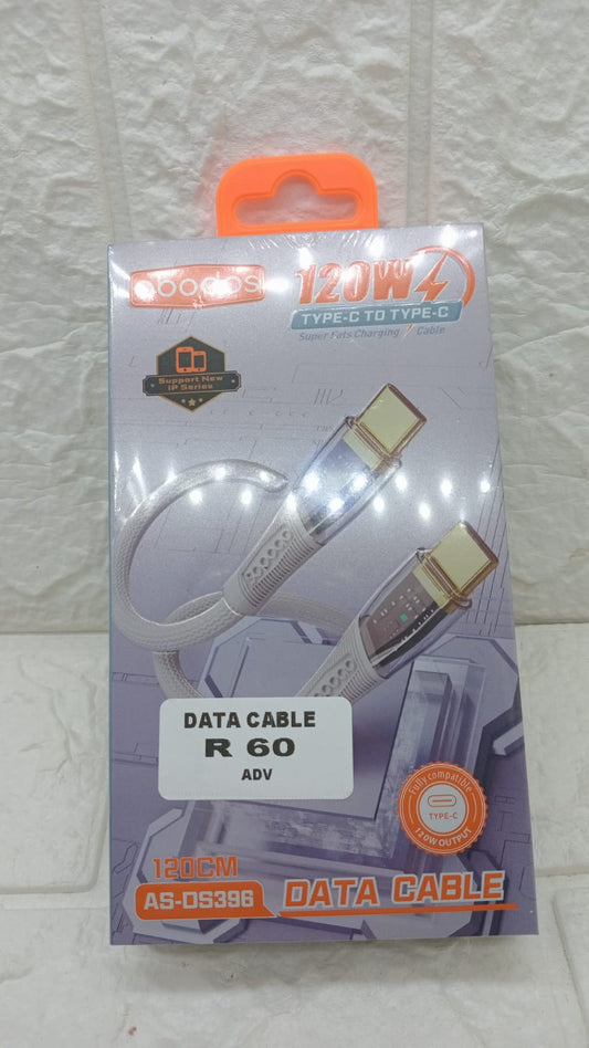 ABODOS 120W 1200M TYPE C DATA CABLE