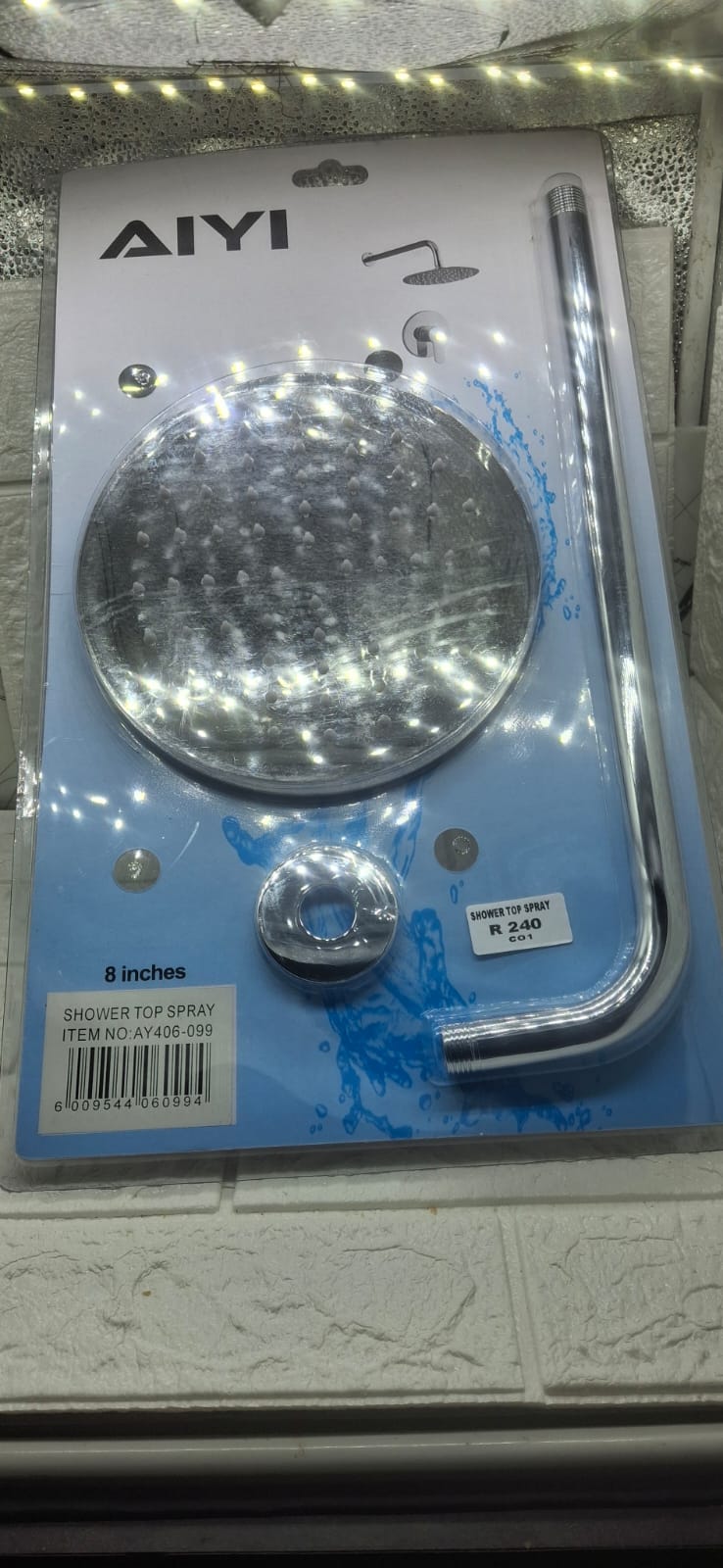 8" SHOWER TOP SPRAY