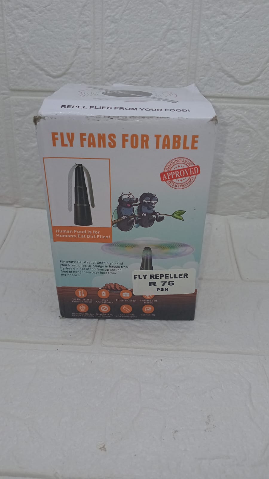 FLY FAN FOR TABLE