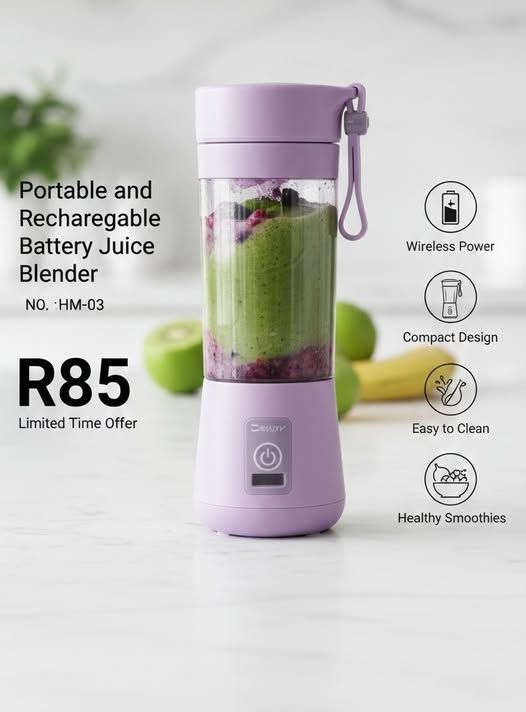 RECHARGEABLE JUICE BLENDER