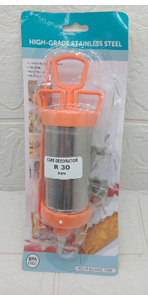 STAINLESS STEEL CAKE PIPER