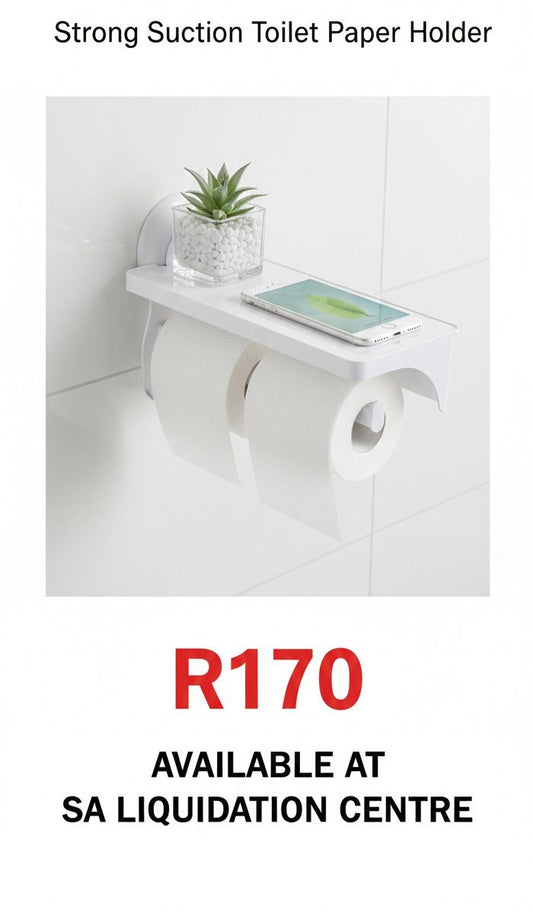 STRONG SUCTION TOILET PAPER HOLDER