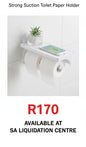 STRONG SUCTION TOILET PAPER HOLDER