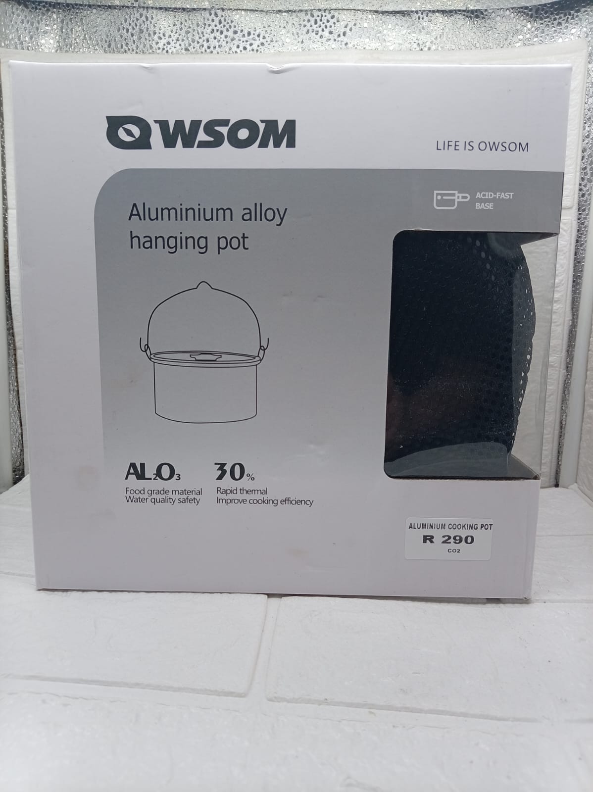 ALUMINIUM HANGING POT