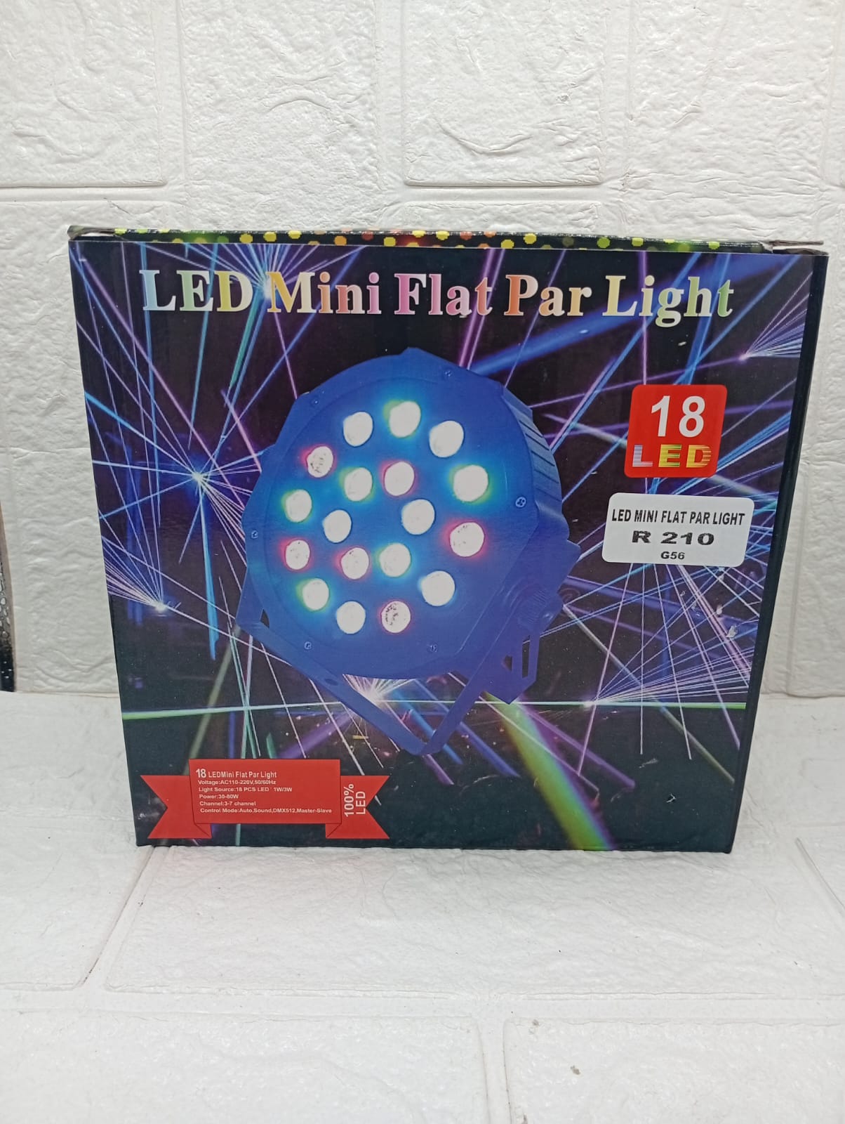 LED MINI FLAT PAR LIGHT
