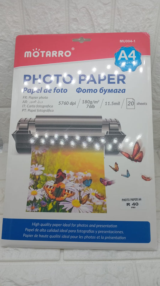 MOTARRO A4 PHOTO PAPER