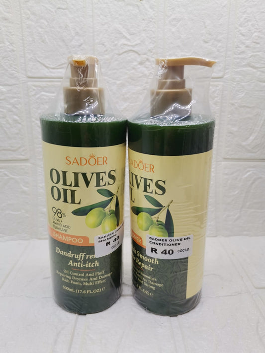 SADOER OLIVES OIL SHAMPOO+CONDITIONER