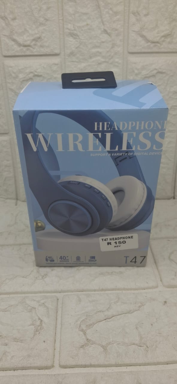 T47 WIRELESS HEADPHONES