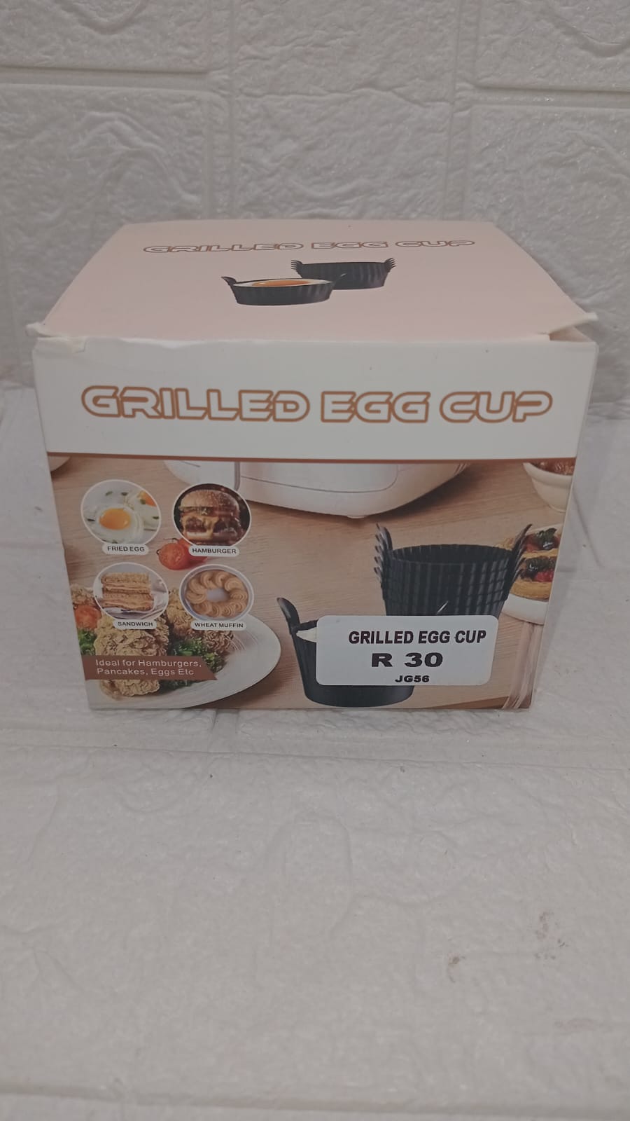 SILICONE GRILLED EGG CUP