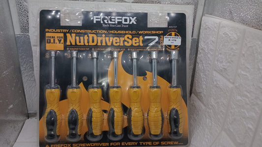 FIREFOX 7 PIECE NUT DRIVER SET