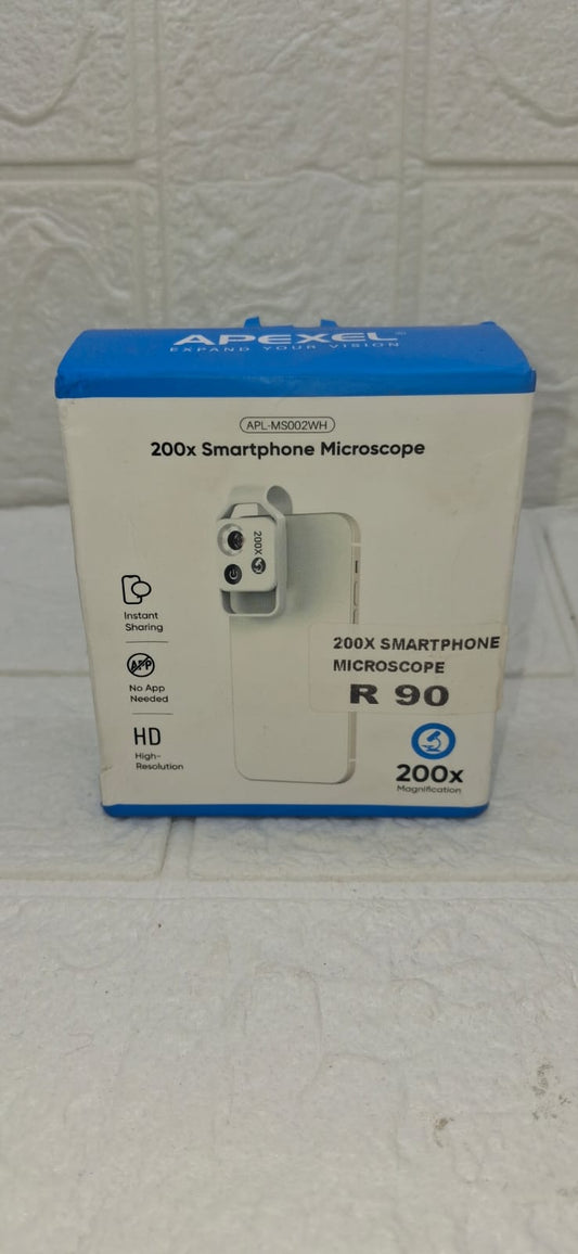 200X SMARTPHONE MICROSCOPE