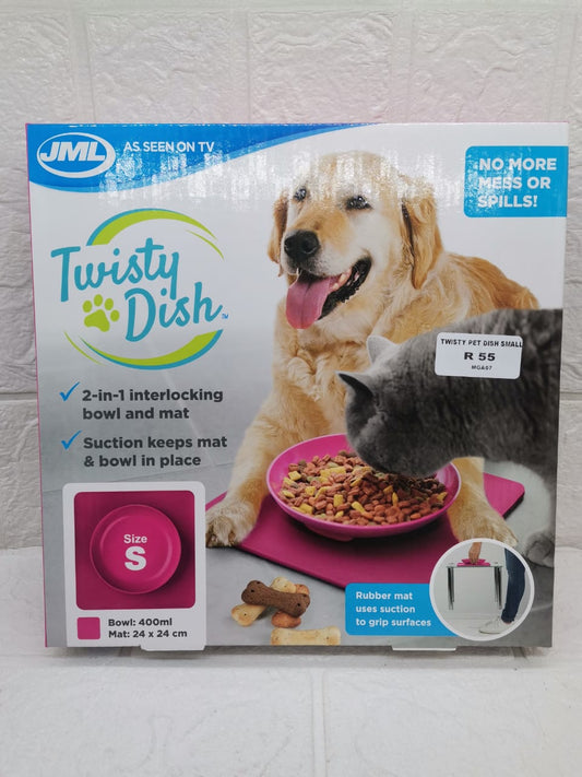 PET TWISTY DISH SMALL