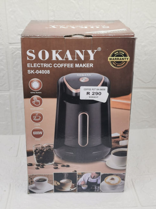 SOKANY ELECTRIC COFFEE MAKER