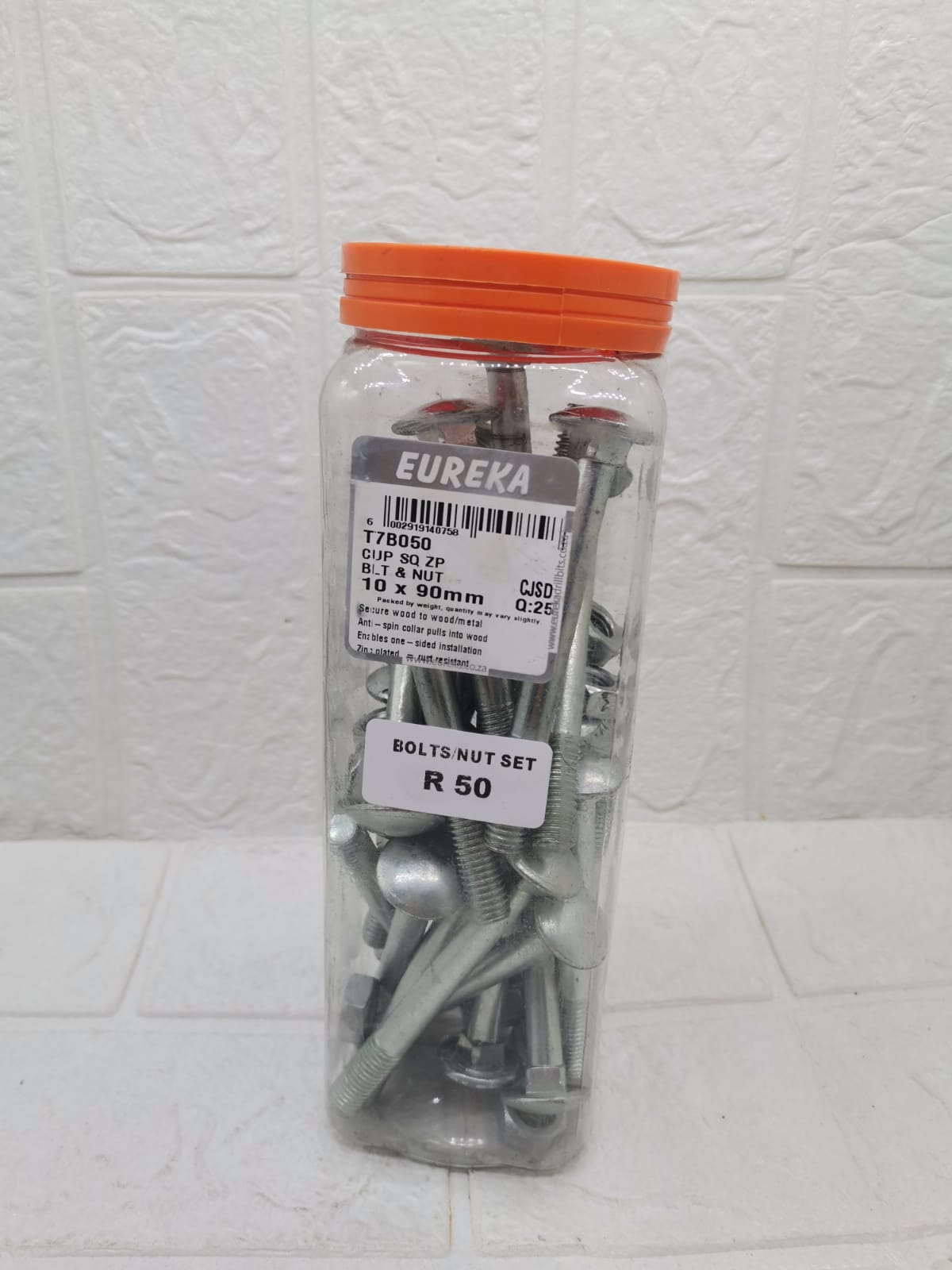 EUREKA BOLTS NUT SET