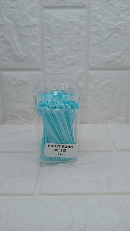 PLASTIC FRUIT FORKS