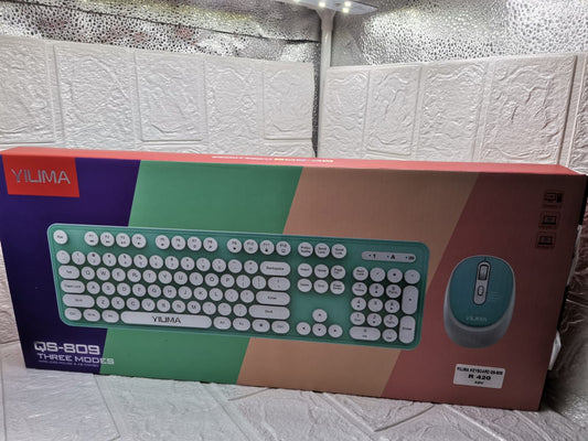 YILIMA WIRELESS KEYBOARD AND MOUSE COMBO