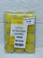 12 CITRONELLA TEA LIGHT CANDLES