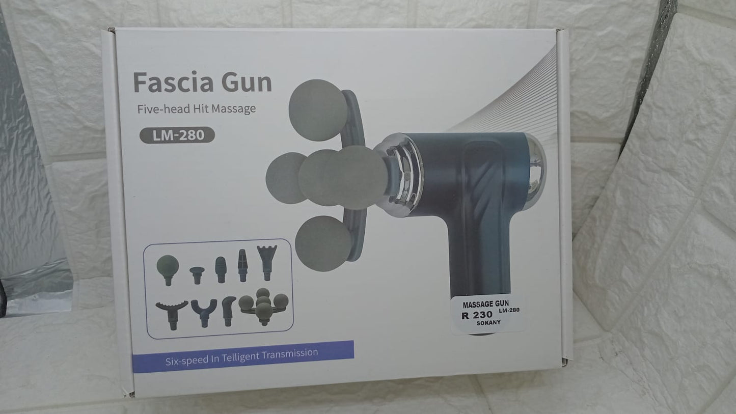 FIVE  HEAD HIT MASSAGE GUN