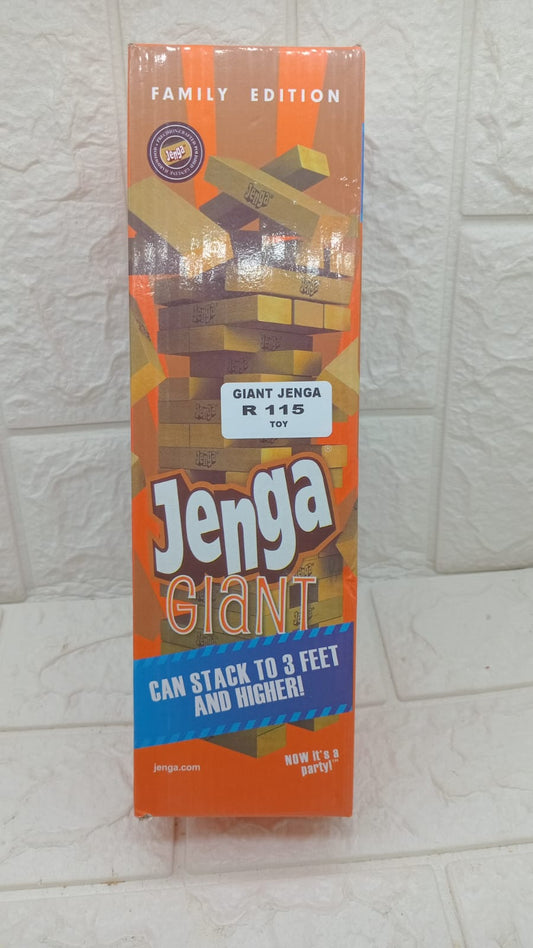 GIANT JENGA GAME