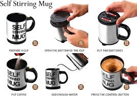 SELF STIRRING MUG