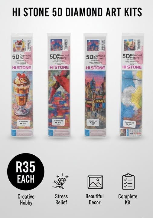 HI STONE 5D DIAMOND ART KITS