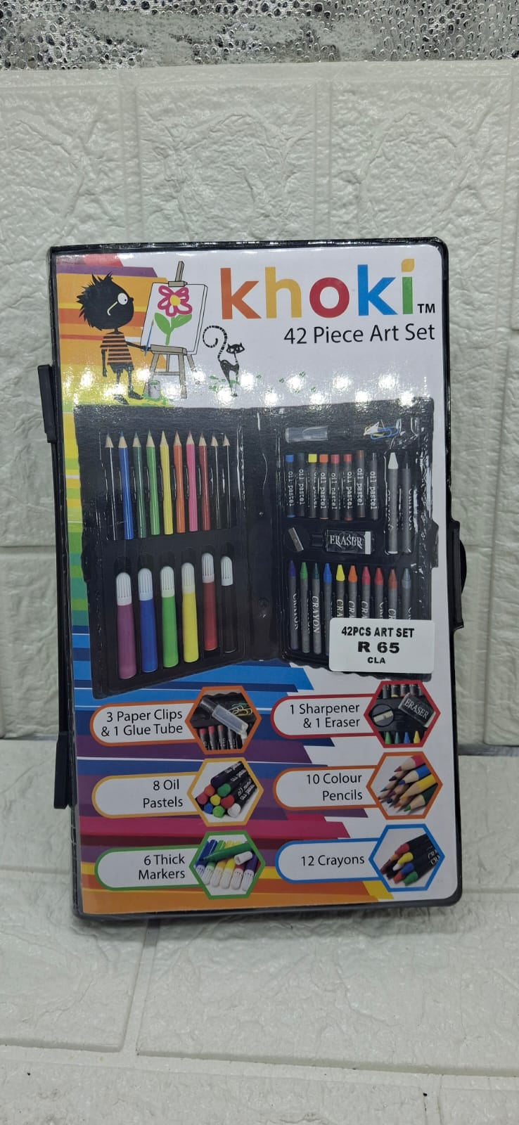 KHOKI 42 PIECE ART SET