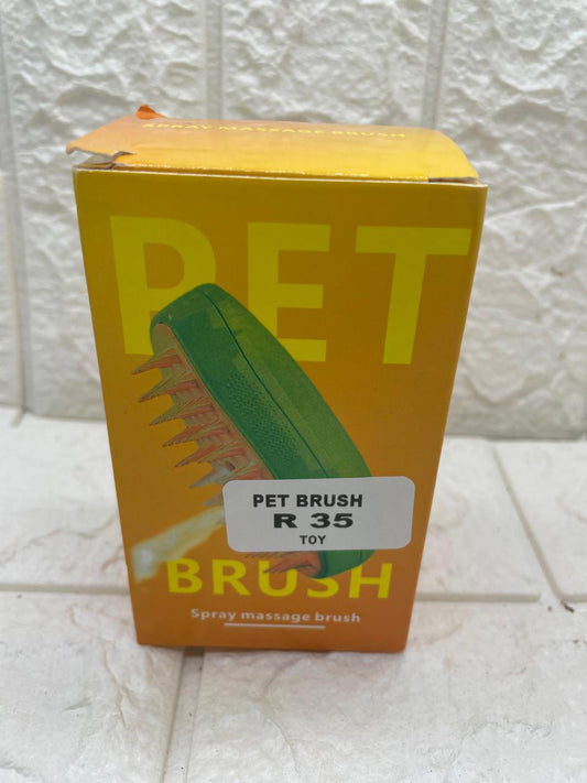PET SPRAY MASSAGE BRUSH