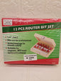 12 PCS ROUTER BIT SET