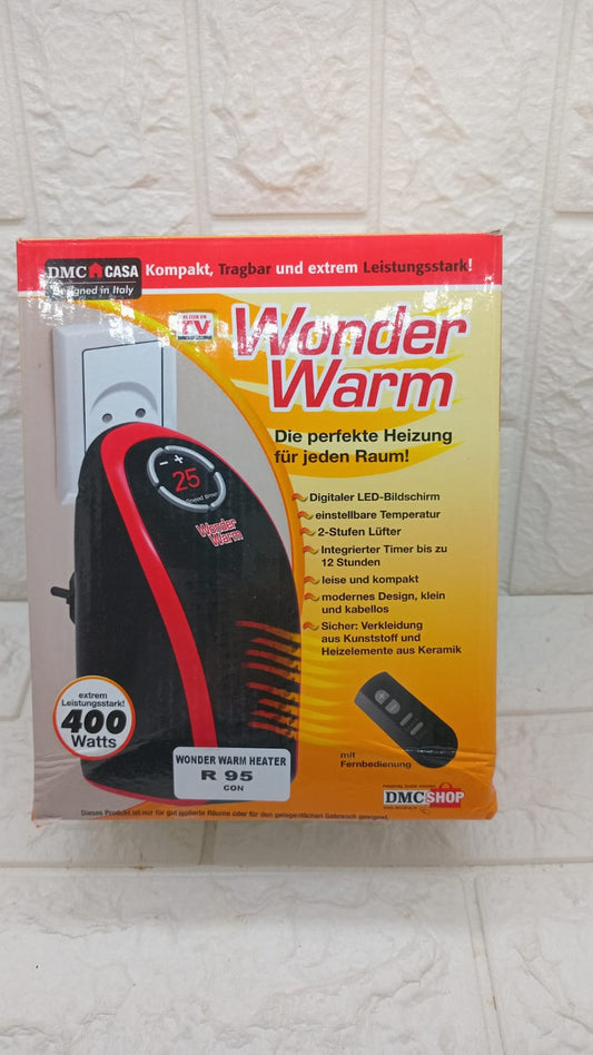 WONDER WARM PLUG IN HEATER