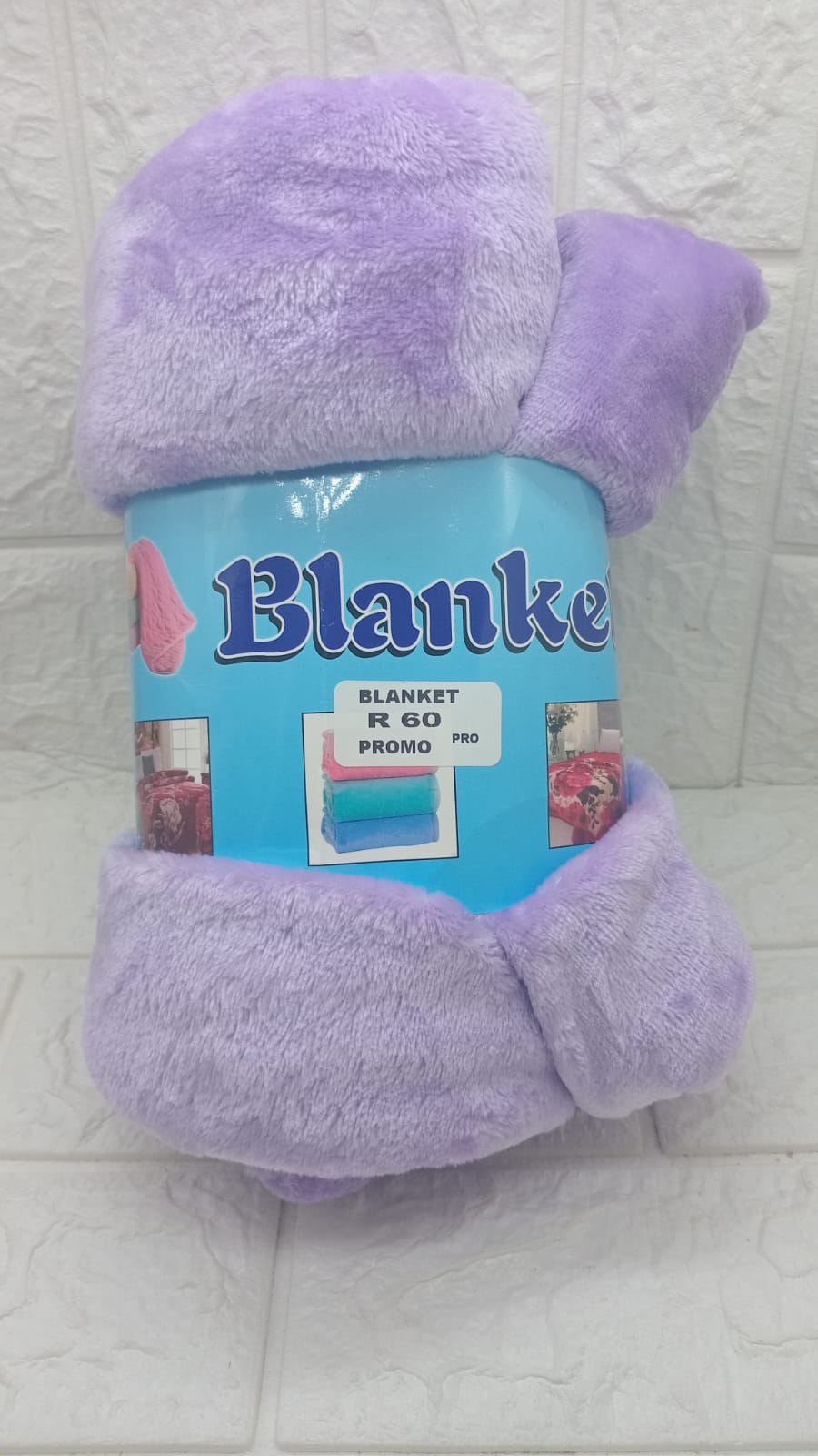 PURPLE SOFT FLEECE BLANKET