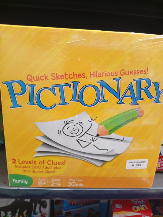 PICTIONARY BOARD GAME