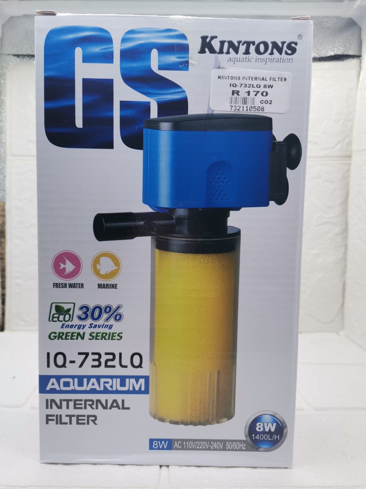 KINTONS AQUARIUM INTERNAL FILTER