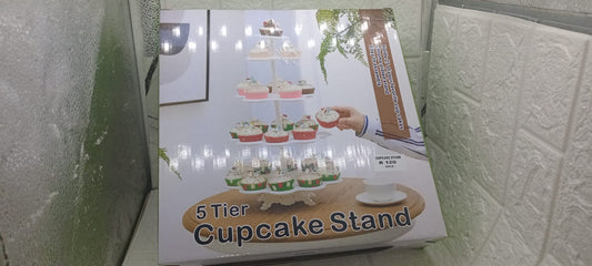 5 TIER CUPCAKE STAND