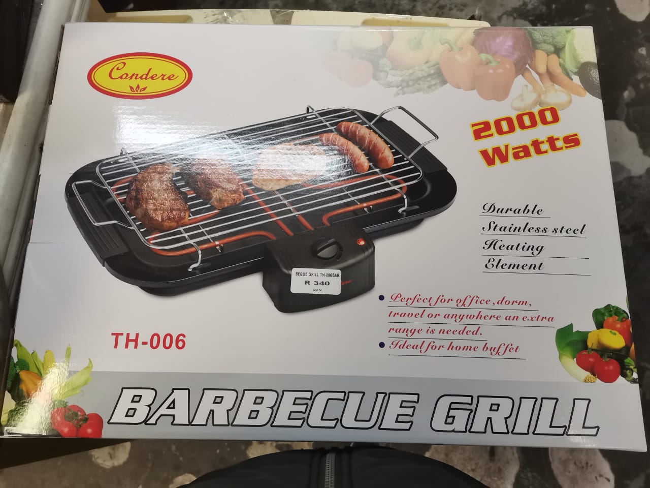 2000W BARBECUE GRILL