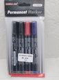 4 PIECE PERMANENT MARKERS